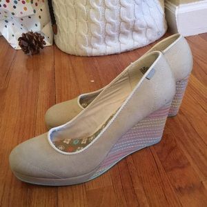 Fun Keds wedge heel
